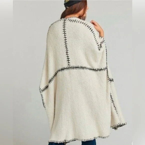 Show me Your MuMu Leone Poncho x-small - Picture 2 of 11